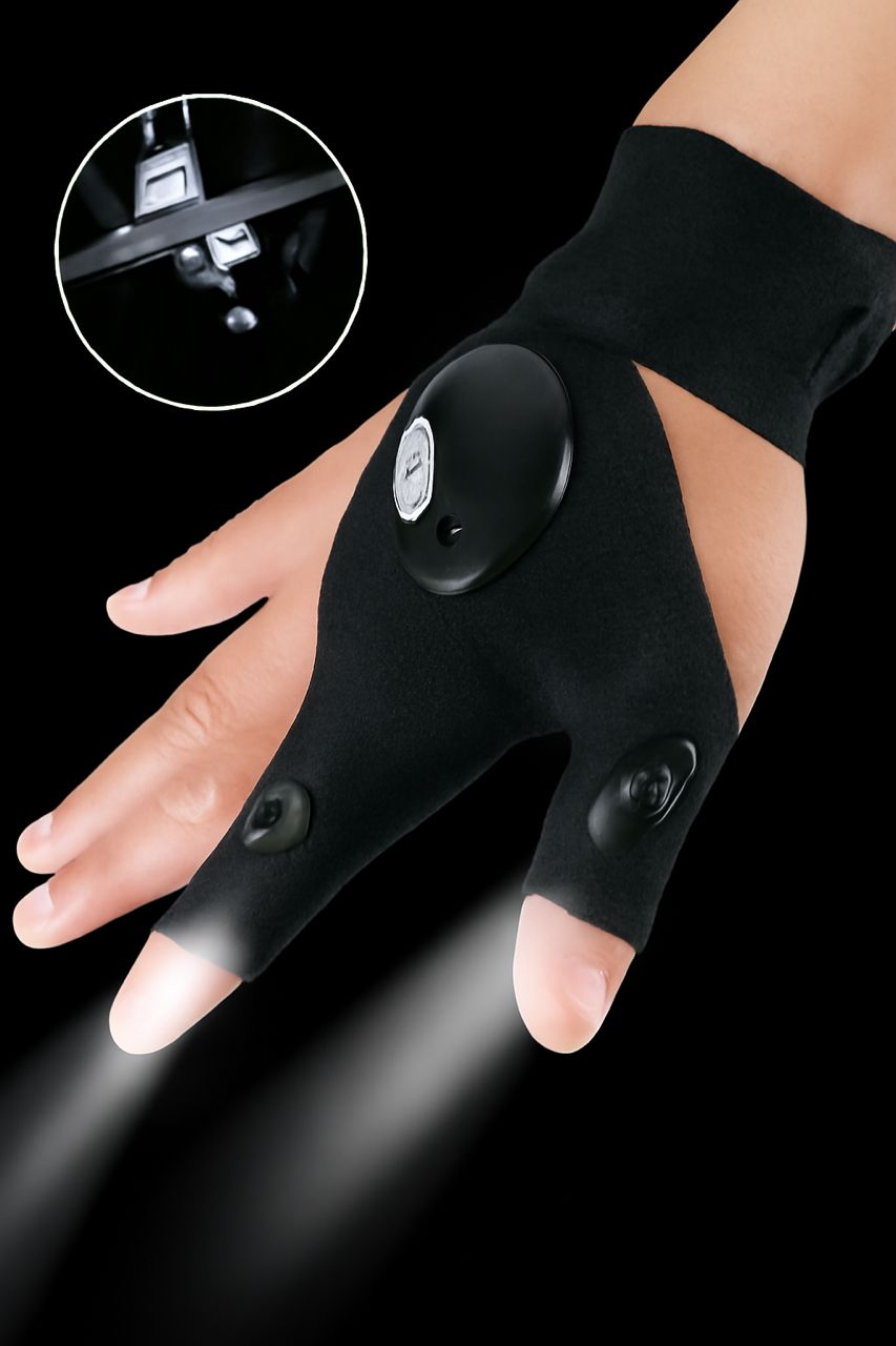 Gants LED Rechargeables – Travaillez en toute lumière même dans le noir